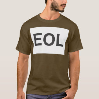 EOL Einde levenscyclus 1 T-shirt