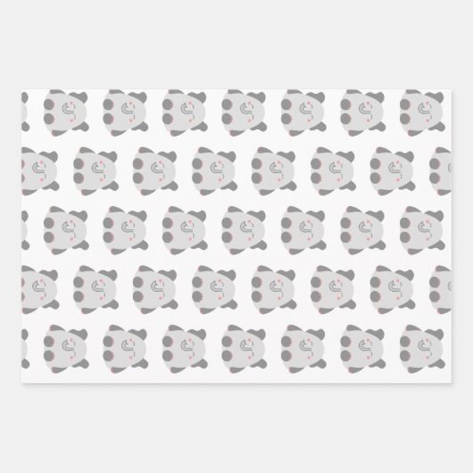 Eolifant in de stijl van Cute kawaii, verpakkingsp Inpakpapier Vel (Voorkant 2)