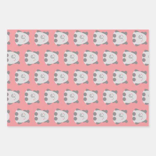 Eolifant in de stijl van Cute kawaii, verpakkingsp Inpakpapier Vel (Voorkant)