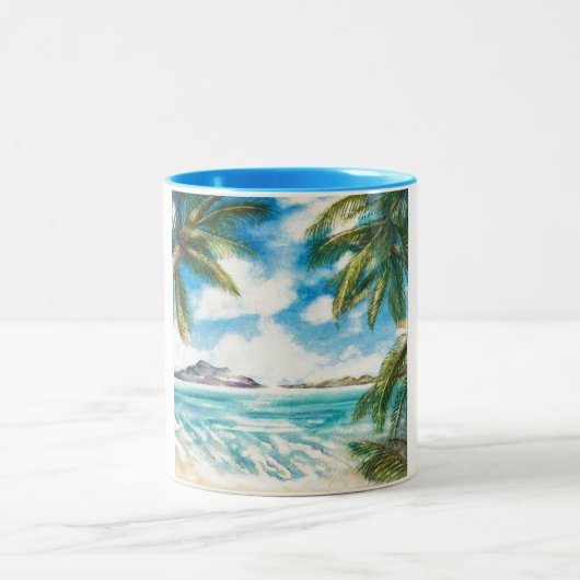 "Eon Isle: Morning Shore" Mok 11 oz. (Center)