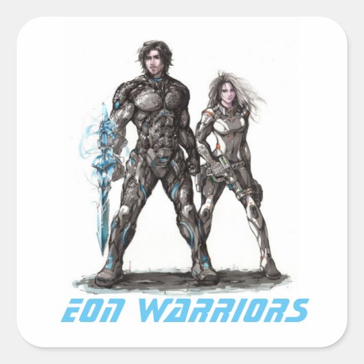 Eon Warriors Sticker (Voorkant)