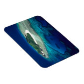 Eori Island, Mamanuca Islands, Fiji - aerial Magneet (Rechterzijde)