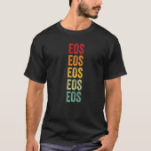 Eos Crypto Rainbow-tekst T-shirt (Voorkant)