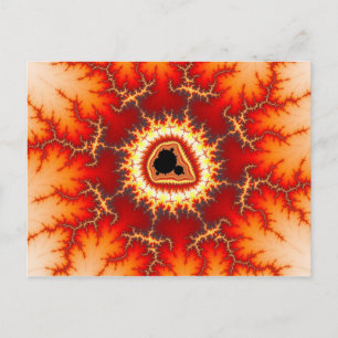 EOS - fractaal Briefkaart