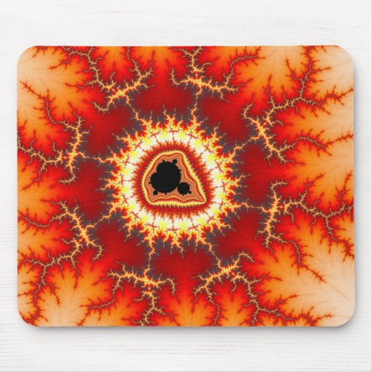 Eos - Fractal Mousepad Muismat (Voorkant)