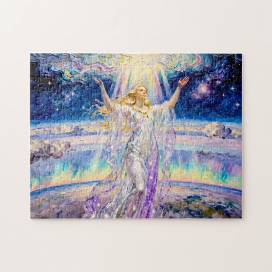Eos Godin van de Dageraad en Hemels Licht uit Gr Legpuzzel (Horizontaal)