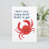 EOS Lippenbalsem voorkeur Kaart, Snappy Shower, Kr Bedankkaart (Staand voorkant)