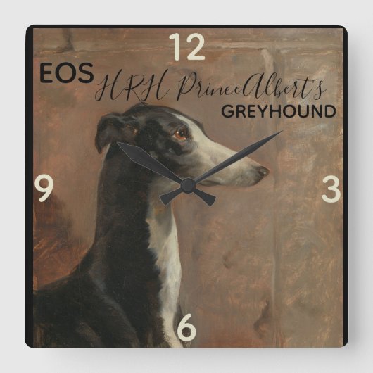  Eos Thomas Musgrave Joy Vierkante Klok (Voorkant)