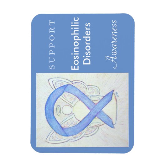 Eosinofiele aandoeningen Voorlichting Angel Magnet Magneet (Verticaal)