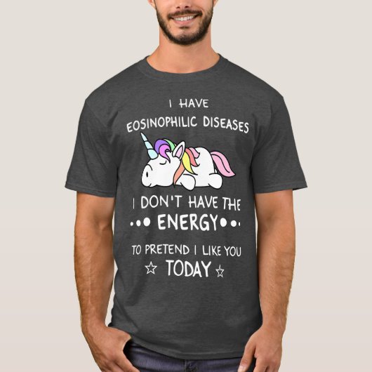 Eosinofiele EOE Eosinofiele aandoening T-shirt (Voorkant)