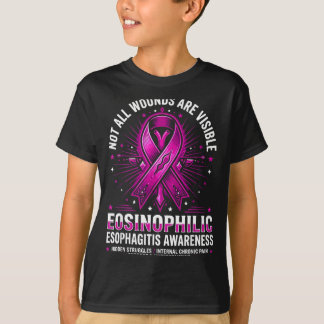 Eosinofiele slokdarmontsteking Hoop Eoe Gediagnost T-shirt