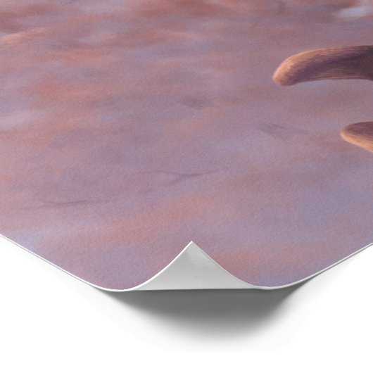 Eosinopteryx afdrukken poster (Hoek)