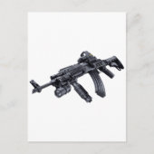 EOTech Sighted Tactitical AK-47 Assault Rifle Briefkaart (Voorkant)