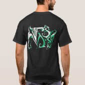 EoV schedel en Botten T-shirt (Achterkant)