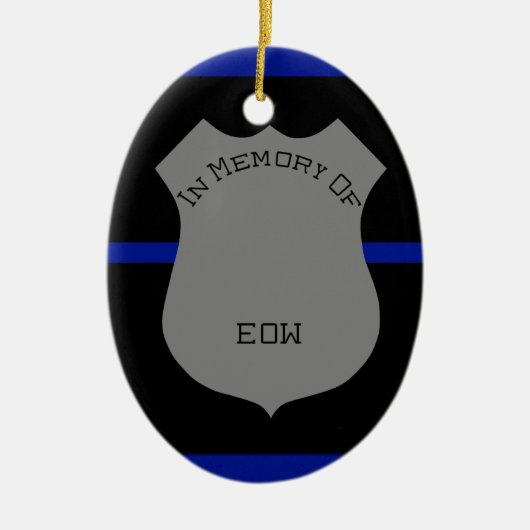 EOW-badge-versiering Keramisch Ornament (Voorkant)