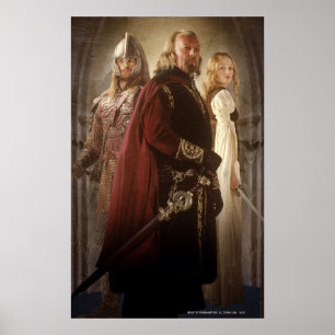 Eowyn en Theoden Poster