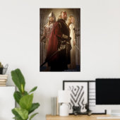 Eowyn en Theoden Poster (Thuiskantoor)