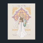 Éowyn "I Am No Man" Battle-Ready Graphic Briefkaart<br><div class="desc">Celebrate courage and destiny in Middle-Earth™ with this stunning Lord of the Rings™–inspired design honoring Éowyn™. Illustrated in an elegant, flowing art style, she stands poised with sword and shield in hand, her windswept gown and golden hair capturing both strength and grace. Ornamental Elven-inspired detailing frames the composition, while the...</div>