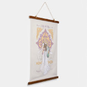 Éowyn "I Am No Man" Battle-Ready Graphic Hangend Wandkleed (Gebogen)