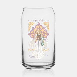 Éowyn "Ik Ben Geen Man" Gevechtsklaar Grafisch Blikvorm Glas