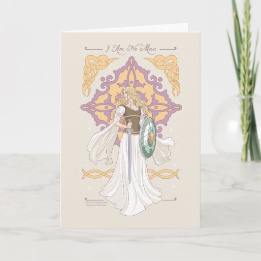 Éowyn "Ik Ben Geen Man" Gevechtsklaar Grafisch Kaart (Voorkant)