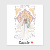 Éowyn "Ik Ben Geen Man" Gevechtsklaar Grafisch Ont Sticker (Vel)