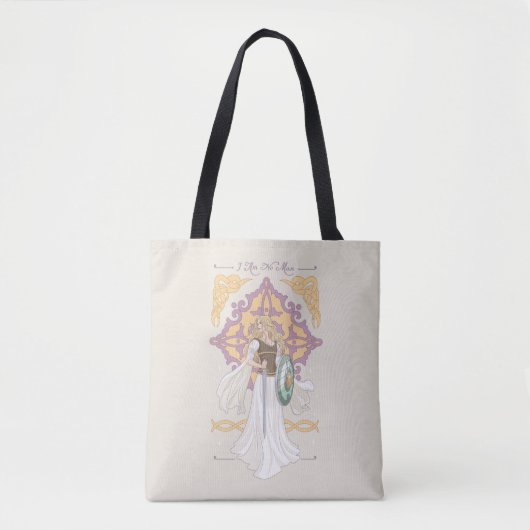 Éowyn "Ik Ben Geen Man" Gevechtsklaar Grafisch Ont Tote Bag (Voorkant)