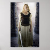 Eowyn met zwaard poster (Voorkant)
