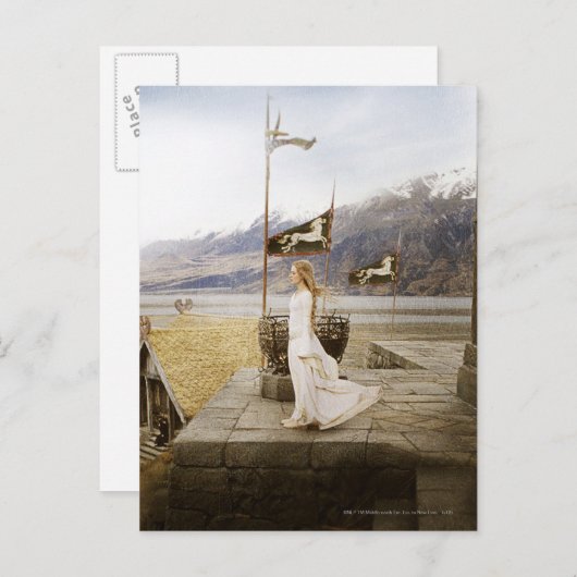 Eowyn over Castle Steps Briefkaart (Voorkant / Achterkant)