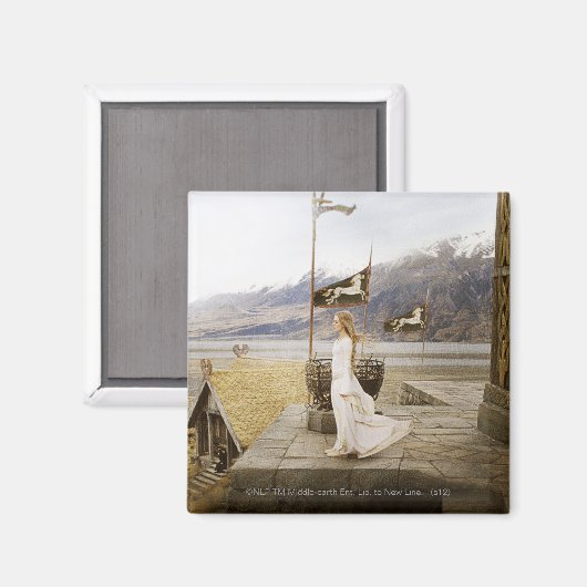 Eowyn over Castle Steps Magneet (Voorkant / Achterkant)