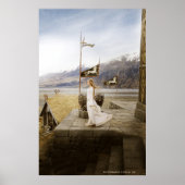 Eowyn over Castle Steps Poster (Voorkant)