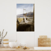 Eowyn over Castle Steps Poster (Keuken)
