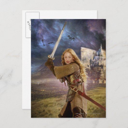 Eowyn Raises Sword Briefkaart (Voorkant / Achterkant)