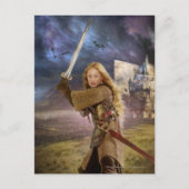 Eowyn Raises Sword Briefkaart (Voorkant)