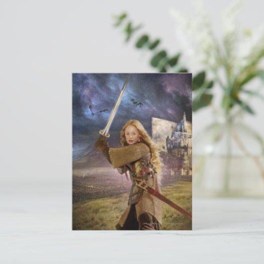 Eowyn Raises Sword Briefkaart (Staand voorkant)