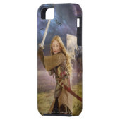 Eowyn Raises Sword Case-Mate iPhone Case (Achterkant Links)
