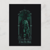 Éowyn Vs SAURON™ "I Am No Man" Rohan Graphic Briefkaart (Voorkant)