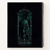 Éowyn Vs SAURON™ "I Am No Man" Rohan Graphic Notitieboek (Achterkant)