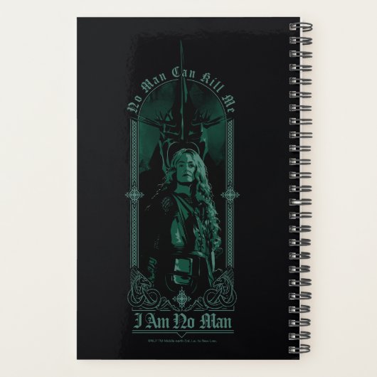 Éowyn Vs SAURON™ "I Am No Man" Rohan Graphic Planner (Achterkant)
