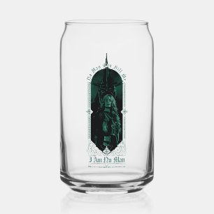 Éowyn Vs SAURON™ "Ik ben geen man" Rohan Grafisch Blikvorm Glas