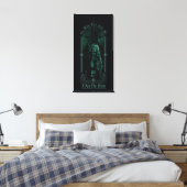 Éowyn Vs SAURON™ "Ik ben geen man" Rohan Grafisch Canvas Afdruk (Insitu (Slaapkamer))