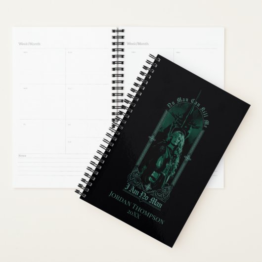 Éowyn Vs SAURON™ "Ik ben geen man" Rohan Grafisch Planner (Display)