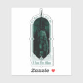 Éowyn Vs SAURON™ "Ik ben geen man" Rohan Grafisch Sticker (Vel)