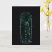 Éowyn vs SAURON™ "Ik ben geen Man" Rohan Graphic Kaart (Gele Bloem)