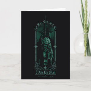 Éowyn vs SAURON™ "Ik ben geen Man" Rohan Graphic Kaart