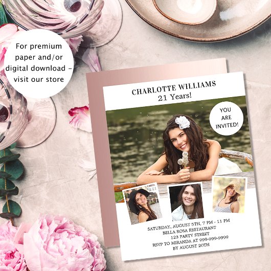 EP-persdienst: EP-persdienst: foto: uitnodiging Flyer