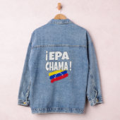Epa Chama Venezuela vlag Flannel Venezuela Denim Jacket (Hangar)