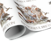 Epagneul Breton, Brittany Spaniel Cadeaupapier (Rol Hoek)