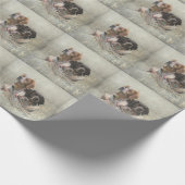 Epagneul Breton, Brittany Spaniel Cadeaupapier (Hoek)