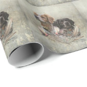 Epagneul Breton, Brittany Spaniel Cadeaupapier (Rol Hoek)